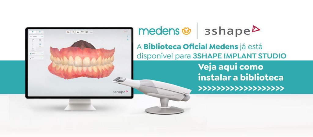 Biblioteca Oficial Medens para 3Shape Implant Studio